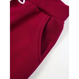 LOS ANGELES Print Sweatpants, Comfortable, Autumn/Winter Joggers