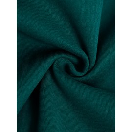 Men's Fashion Geometric Cross Print Hoodie with Comfort Pockets, Full Zip Regular Fit Polyester Knit Fabric Hooded Sweatshirt with Slight Stretch - All Season Style